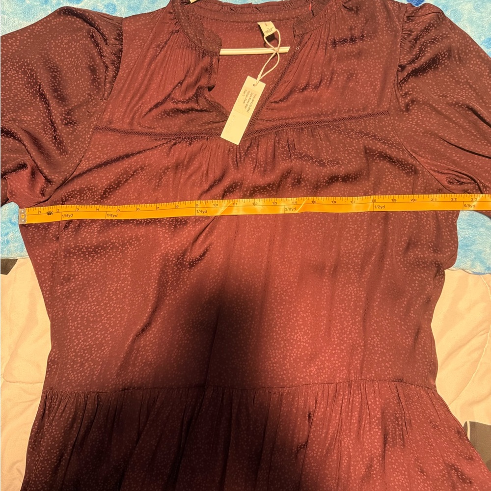 Gentle Fawn - Blair Dress - In Plum - Size Large - Picture 8 of 8